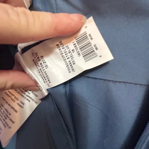 Elegant Blue Evening Dress - Picture 5 of 5